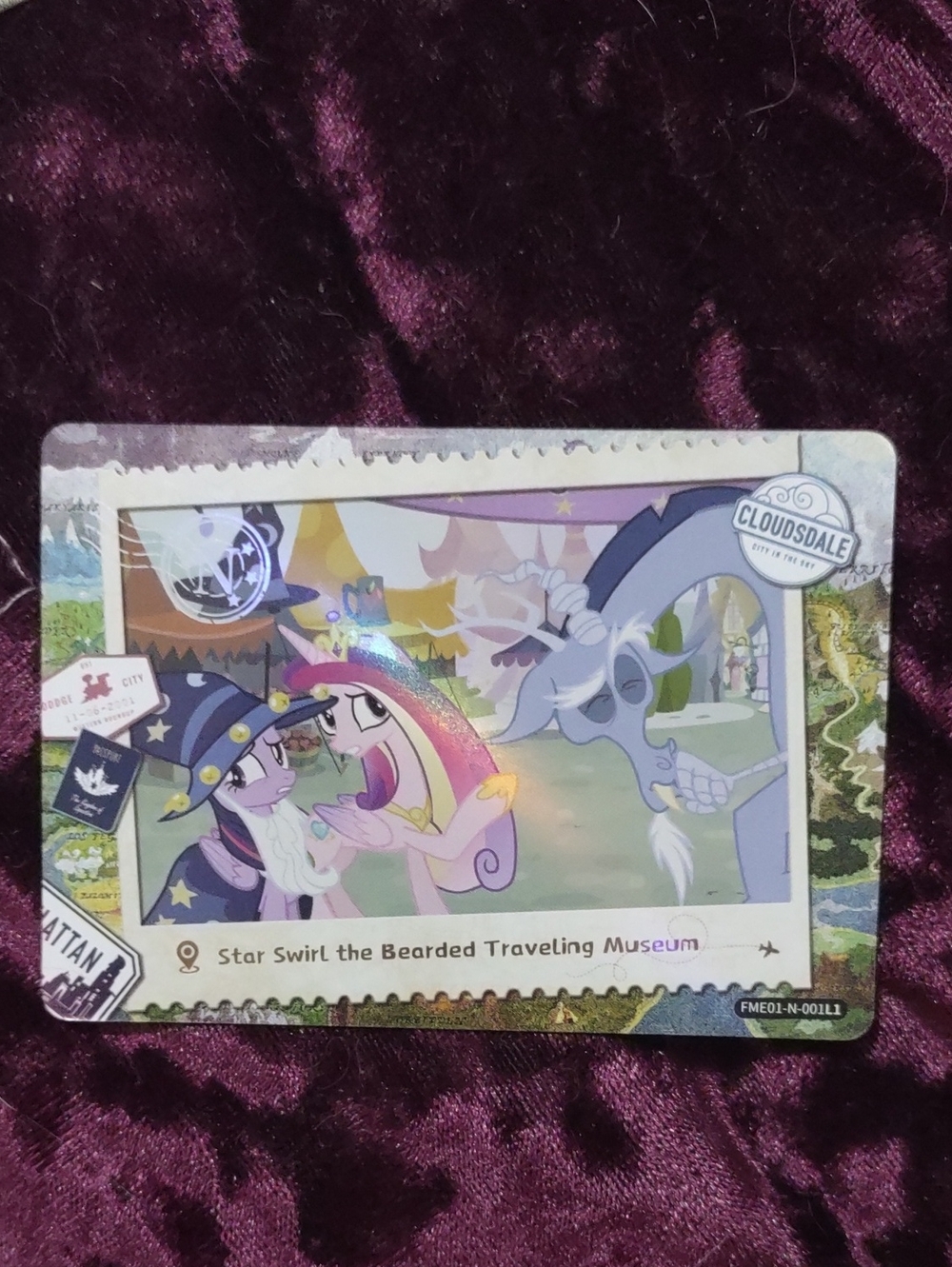 My Little Pony Star Swirl the Bearded Trading Card - Multicolor